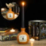 Ceramic Toadbreath potion bottle vase and candle holder