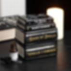 Book of spells oil burner and wax warmer in gothic style