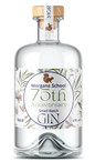 Morgans Gin bottle with floral label