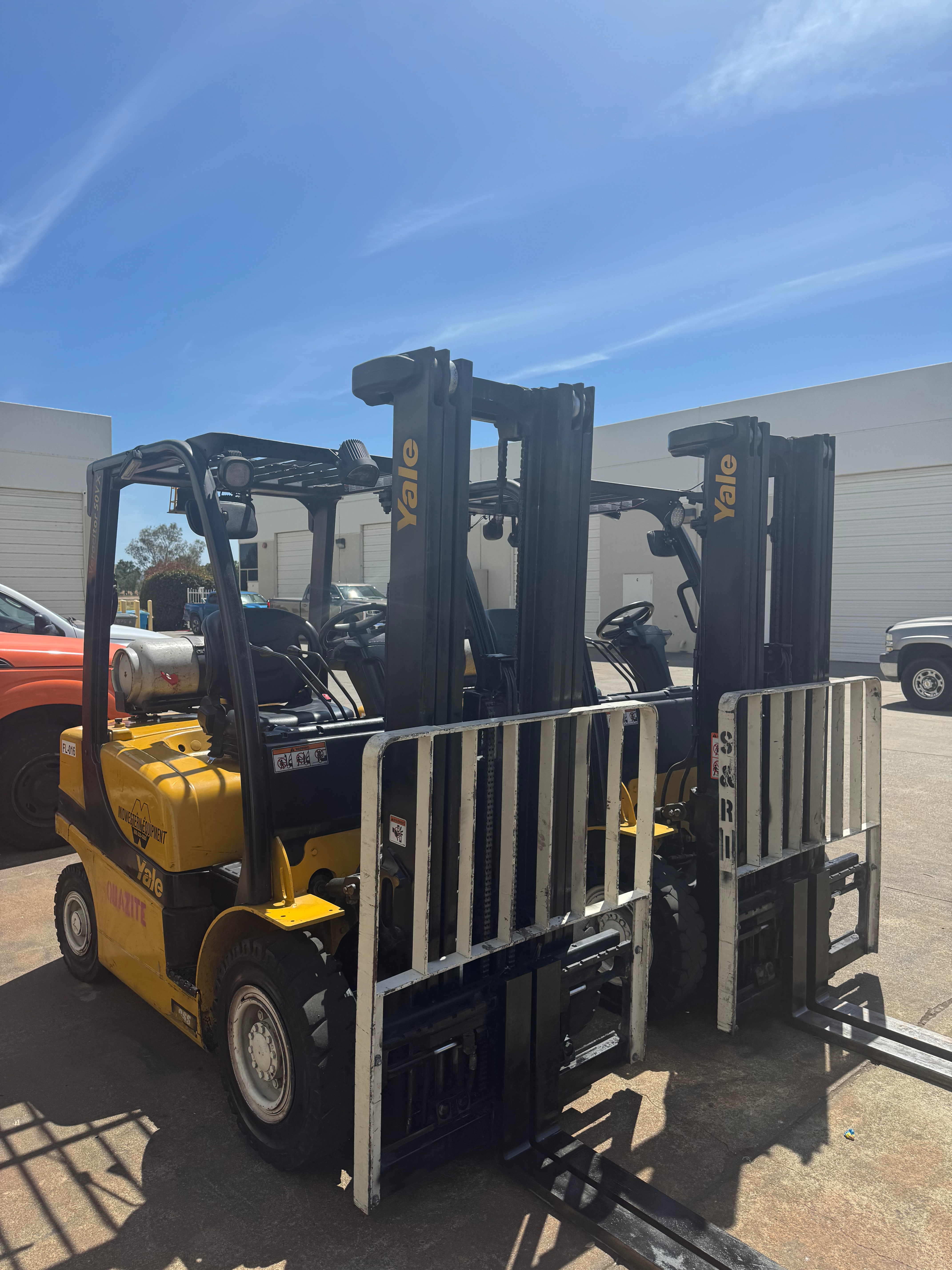 Yale GLP050 propane forklift, $11,500