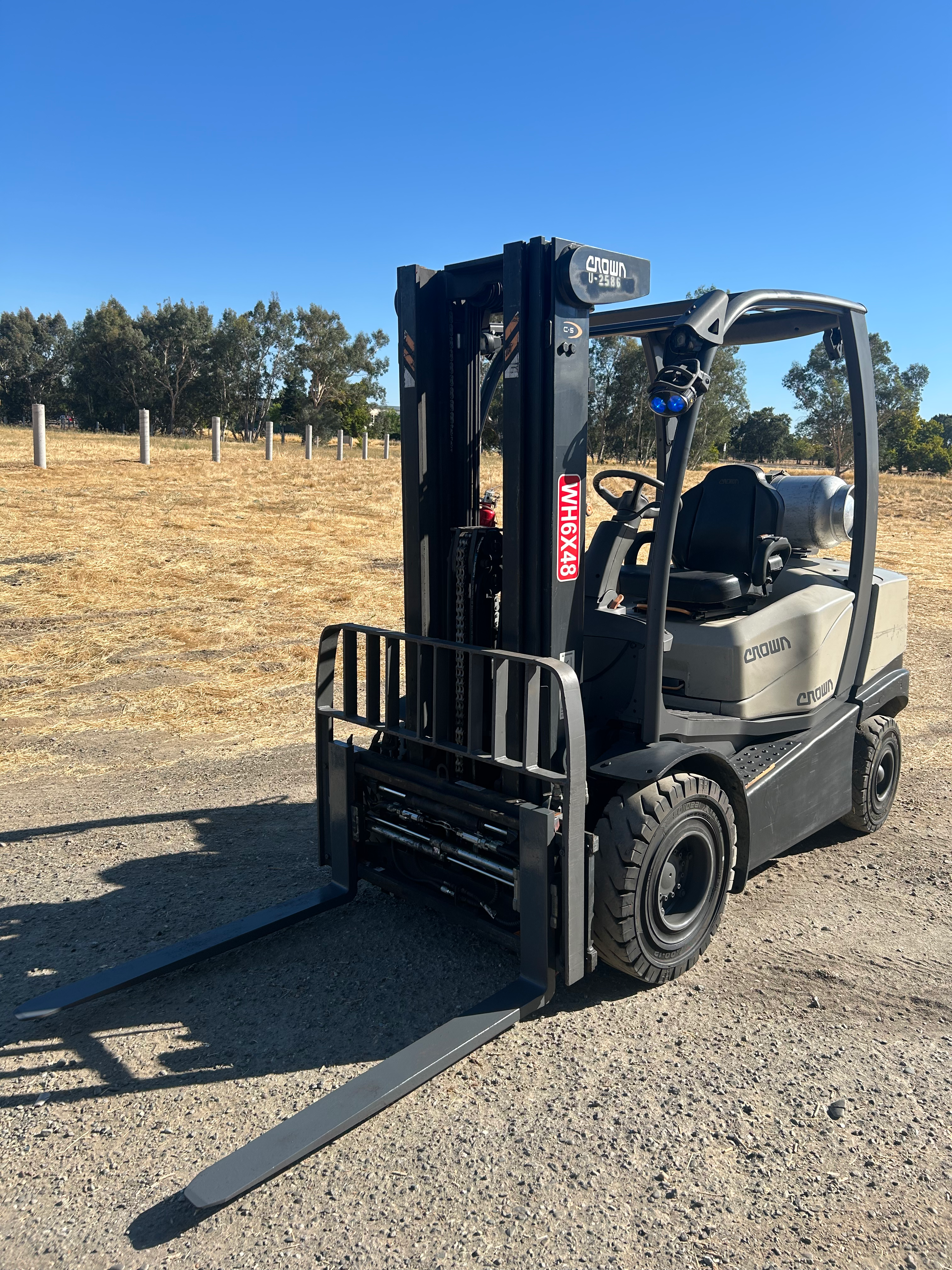 Crown C51050-50 propane forklift, $15,000