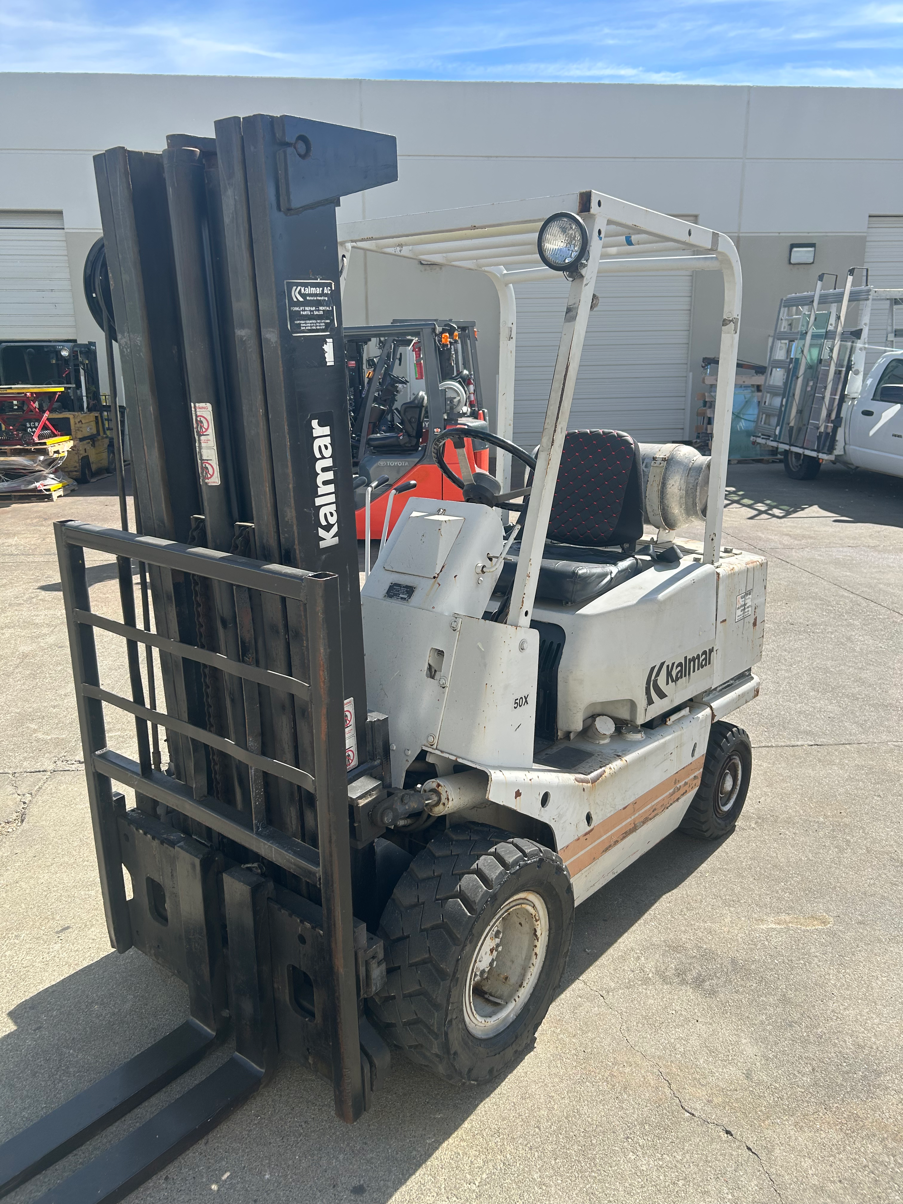 Kalmar propane forklift, $7,000