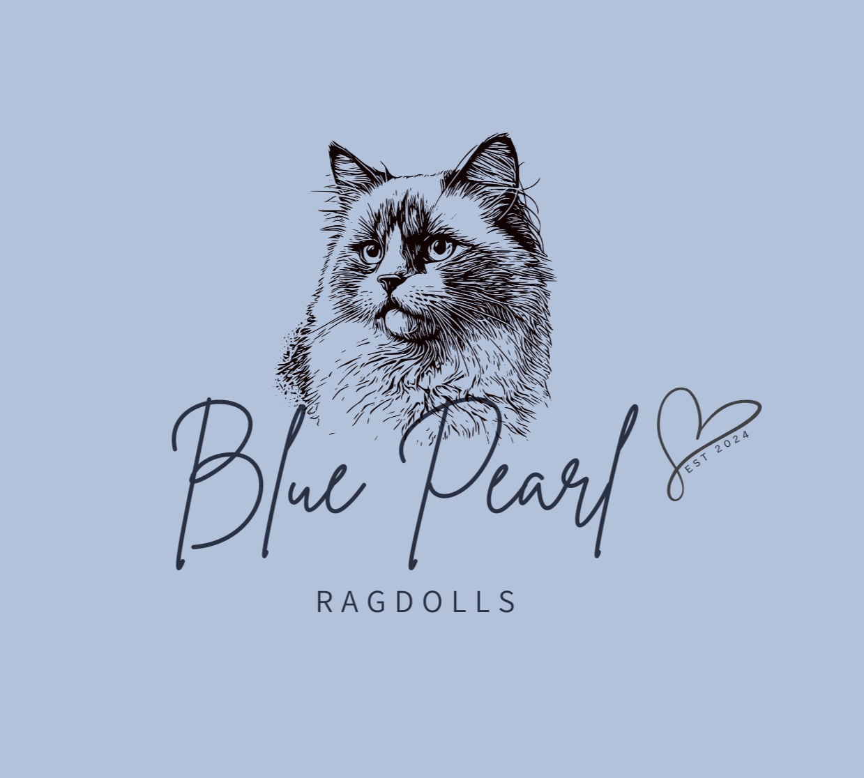 Blue Pearl Ragdolls logo