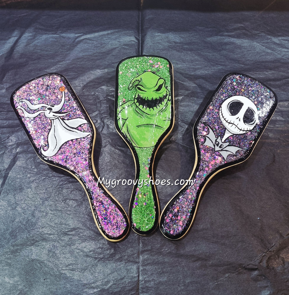 Miniaturbild: The nightmare before christmas hairbrush