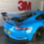 Porsche racing car vehicle wrap