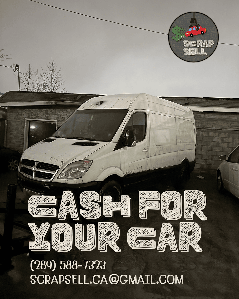 Junk car removal service with tow truck pickup in Ontario