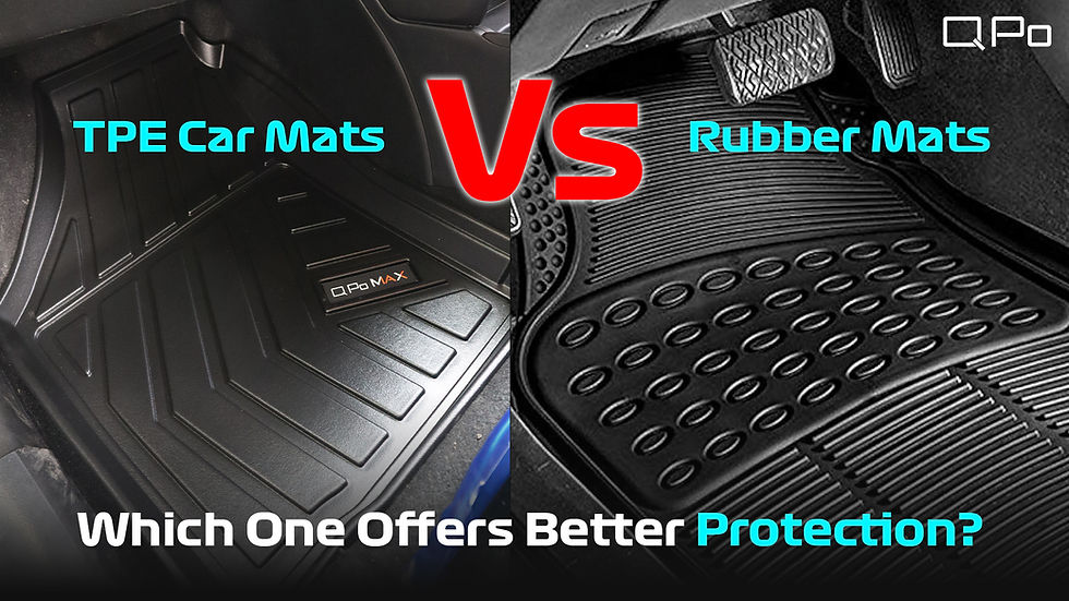 ECO TPE Car Mats vs Rubber Mats: Which One Offers Better Protection?