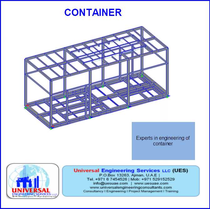 CONTAINER Solutions by Universal Engineering Services in UAE - UES