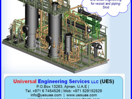 Design Engineering of Vessel and Piping Skid