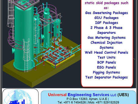 Skid Package Design Engineering