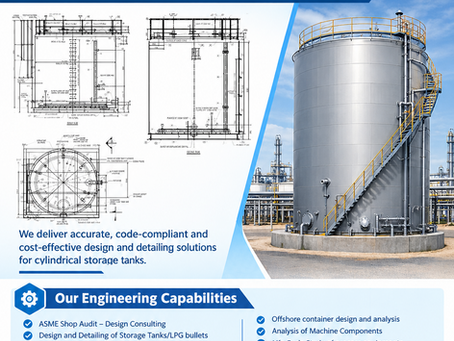 Design and Detailing of Cylindrical Storage Tanks