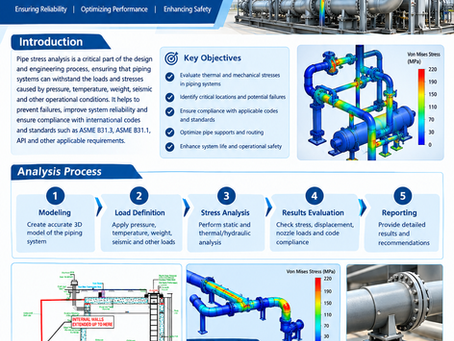 DESIGN & DETAILING OF PIPE STRESS ANALYSIS