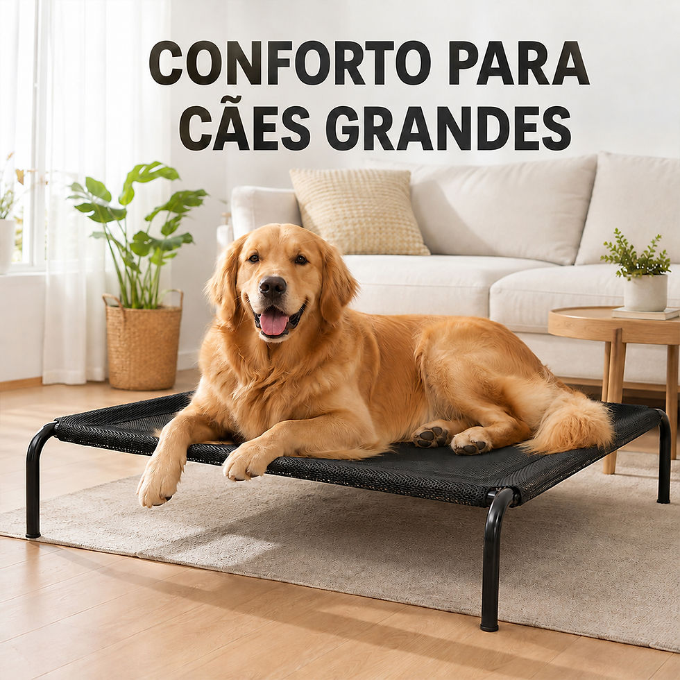 Miniatura: Cooling Elevated Dog Bed - Raised for Dogs, Cat, Outdoor With Guardrail, Breatha