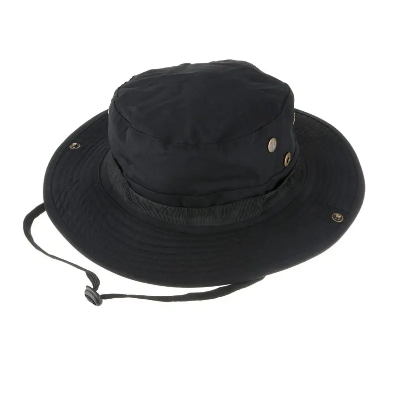 Thumbnail: Camouflage Tactical Boonie Hats Camping Climbing Bucket Sniper Hat Men Outdoor