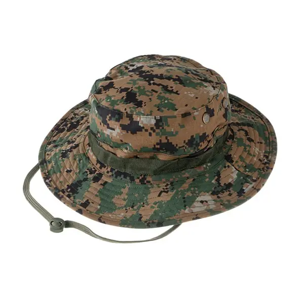 Thumbnail: Camouflage Tactical Boonie Hats Camping Climbing Bucket Sniper Hat Men Outdoor