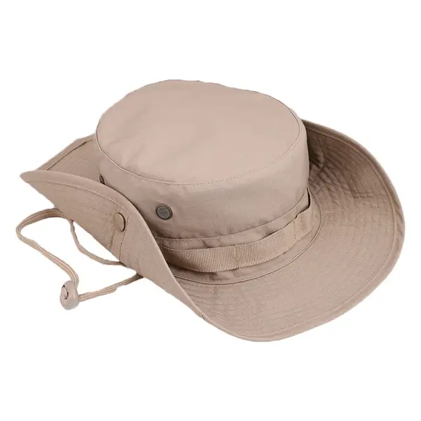 Thumbnail: Camouflage Tactical Boonie Hats Camping Climbing Bucket Sniper Hat Men Outdoor