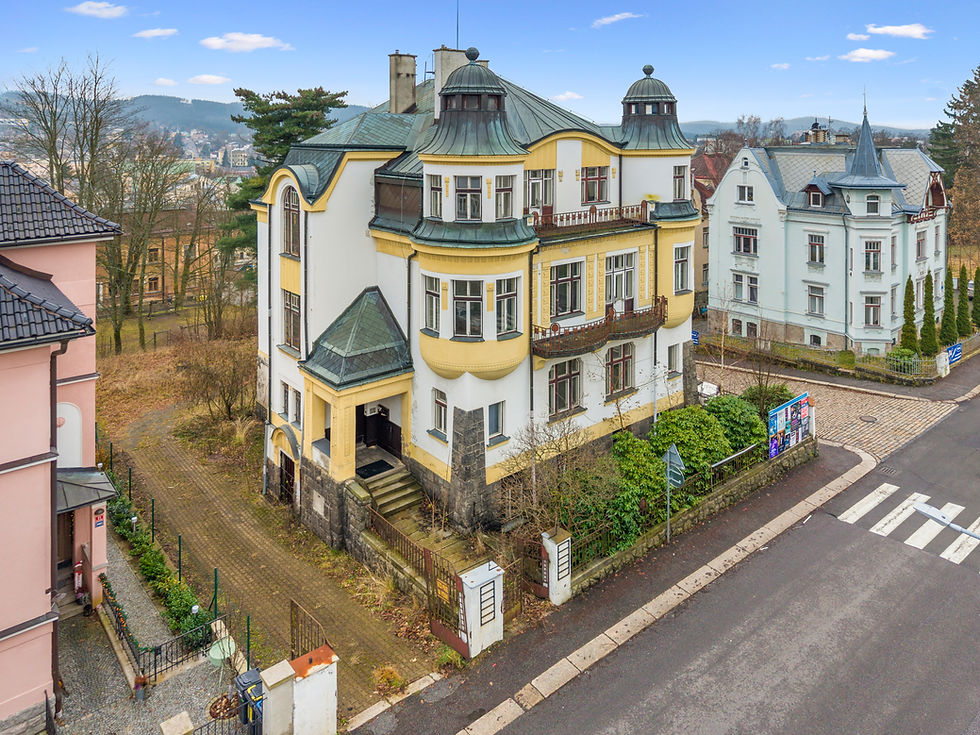 Secesní vila v Jablonci: klenot na realitním trhu