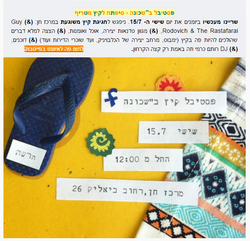 ניוזלטר הרשת