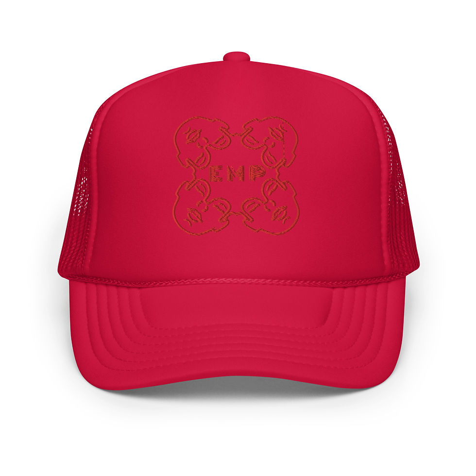 Thumbnail: Blood Moon Logo Foam Trucker Hat