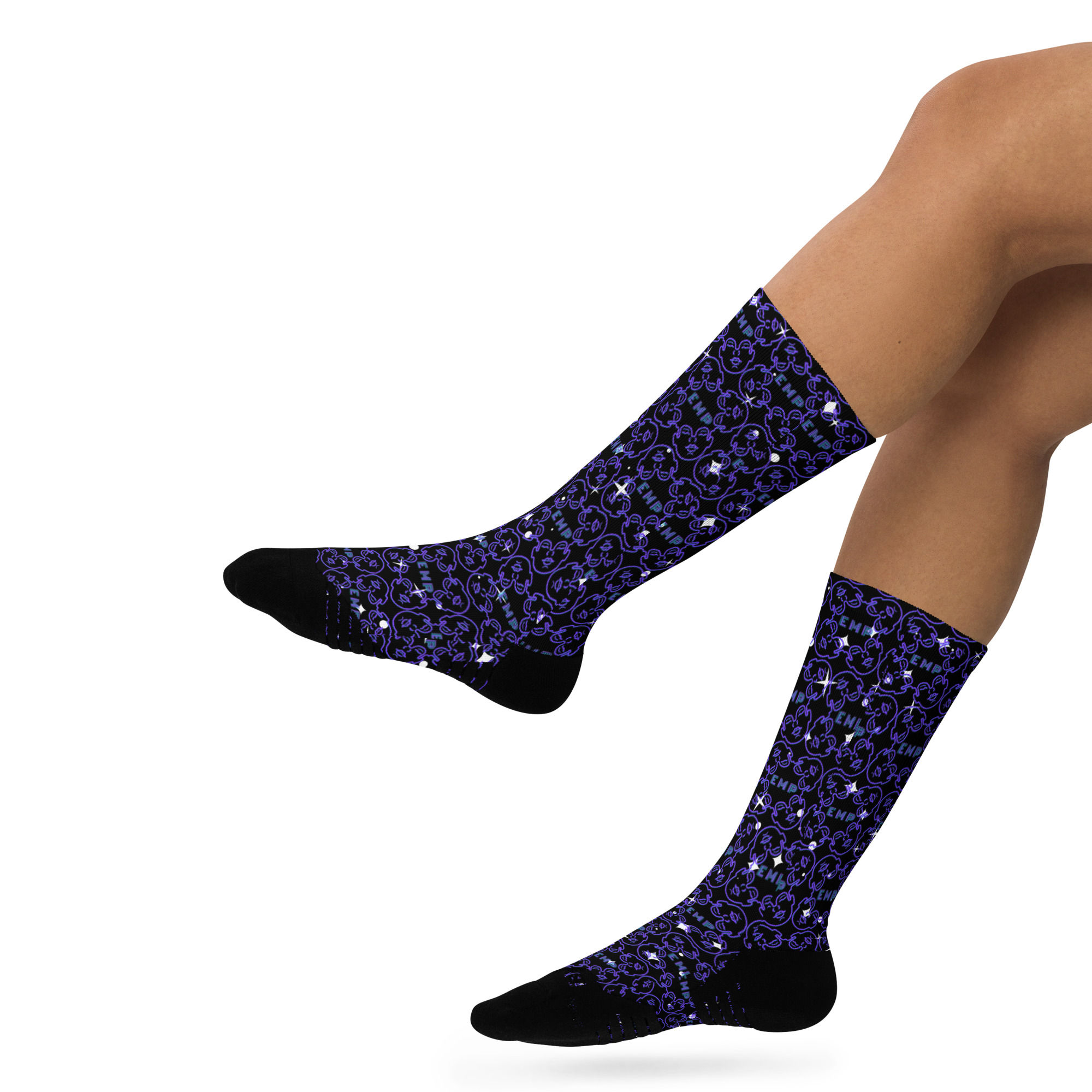 EMP Star Edition Basketball socks