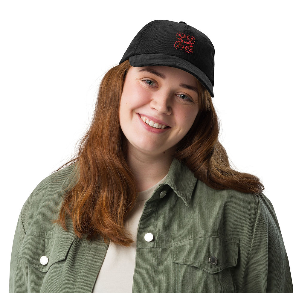 Thumbnail: Blood Moon Logo Vintage Corduroy Cap
