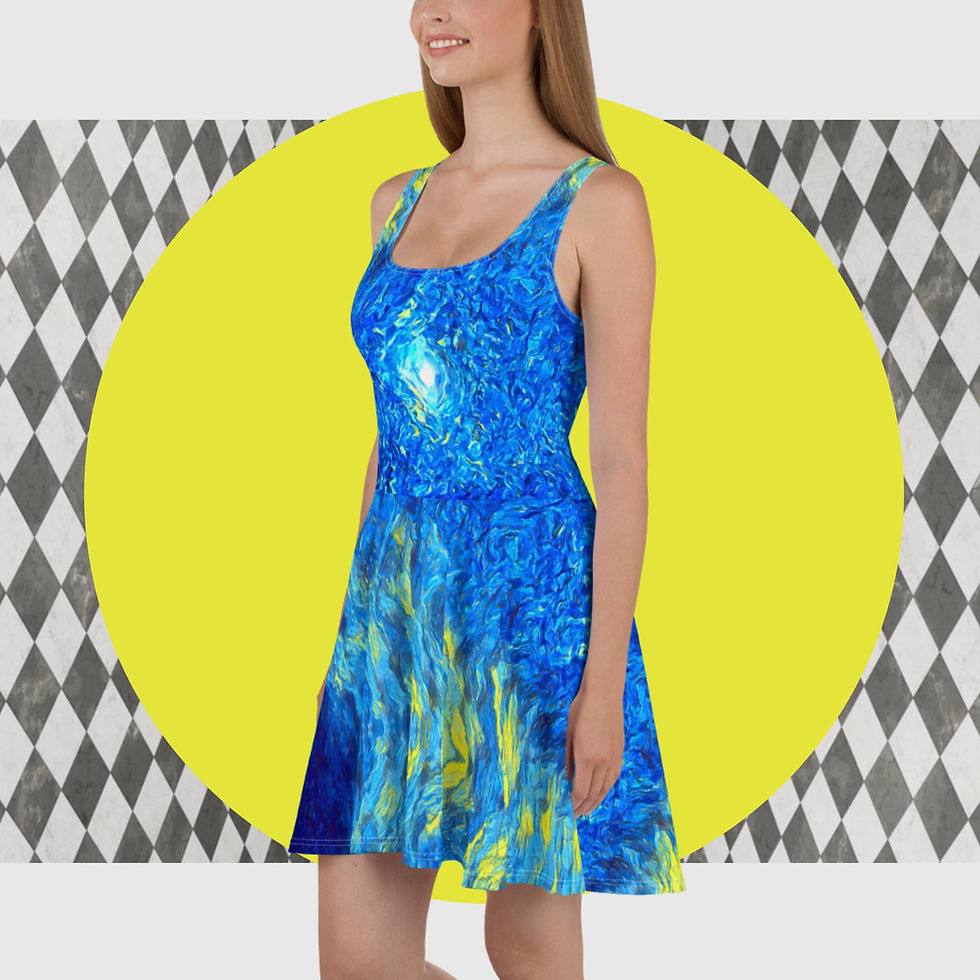 Thumbnail: Super Moon Edition Skater Dress