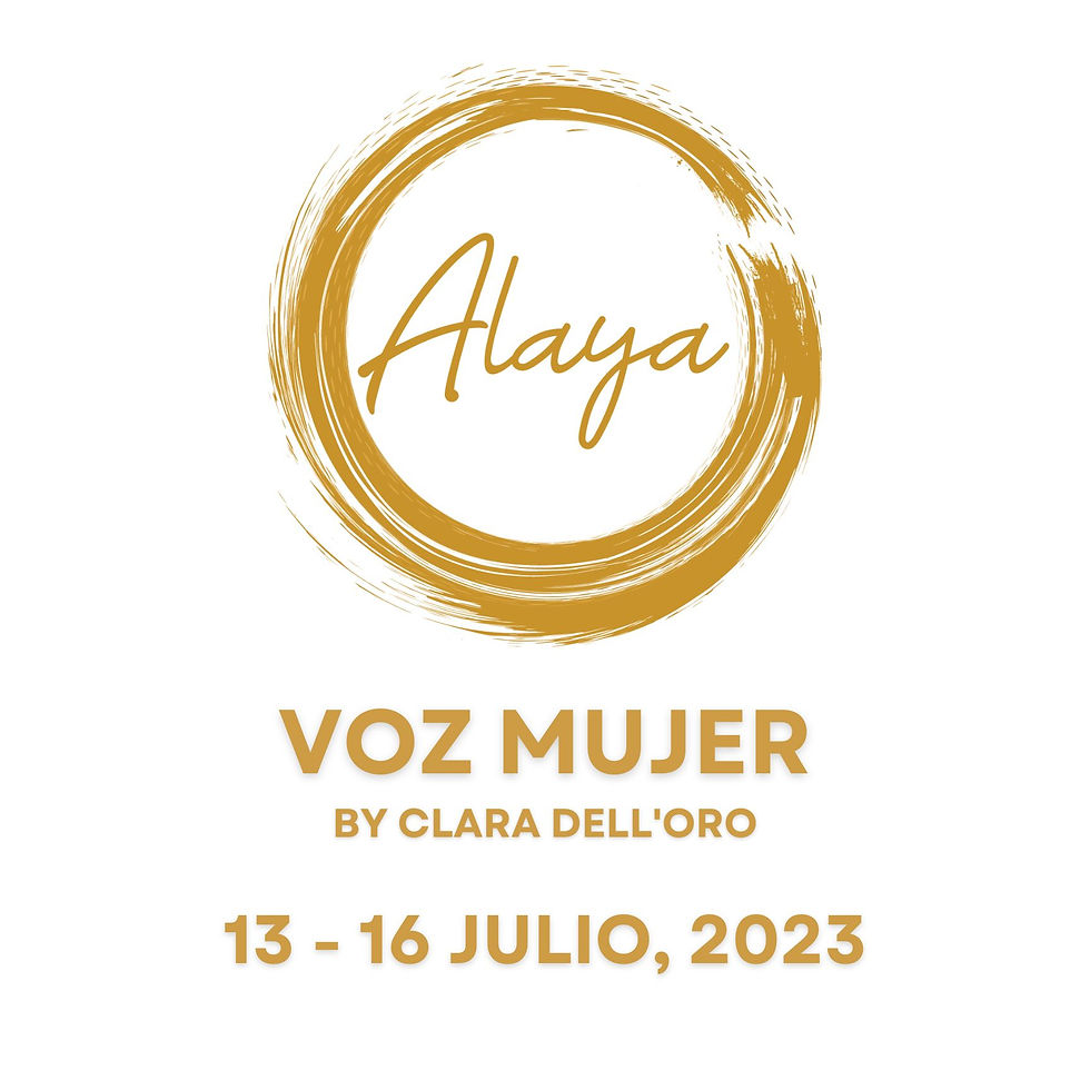 VOZ MUJER by Clara Dell'Oro