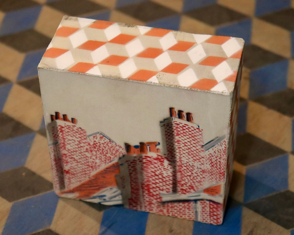 Miniature : Cheminées en briques, bloc béton épais #8