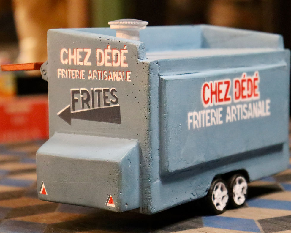 Miniature : Baraque à frites en béton moulé, Chez Dédé