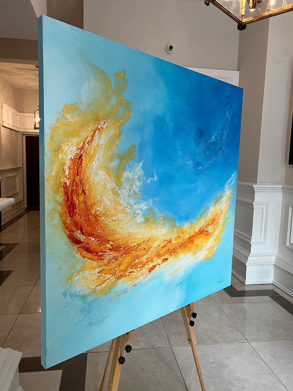 Thumbnail: Free The Soul By Freeing The Mind 100x100cm
