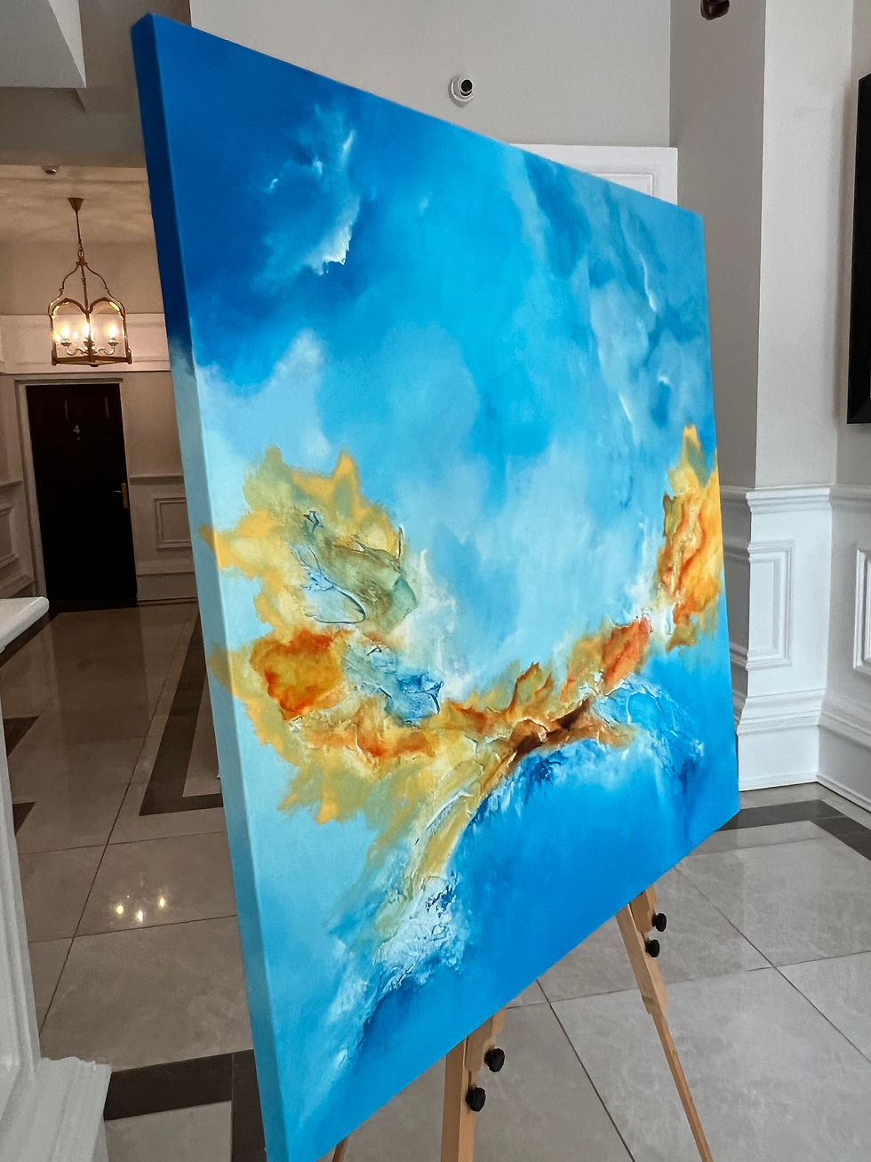 Thumbnail: Goddess Of The Wind 100x100cm