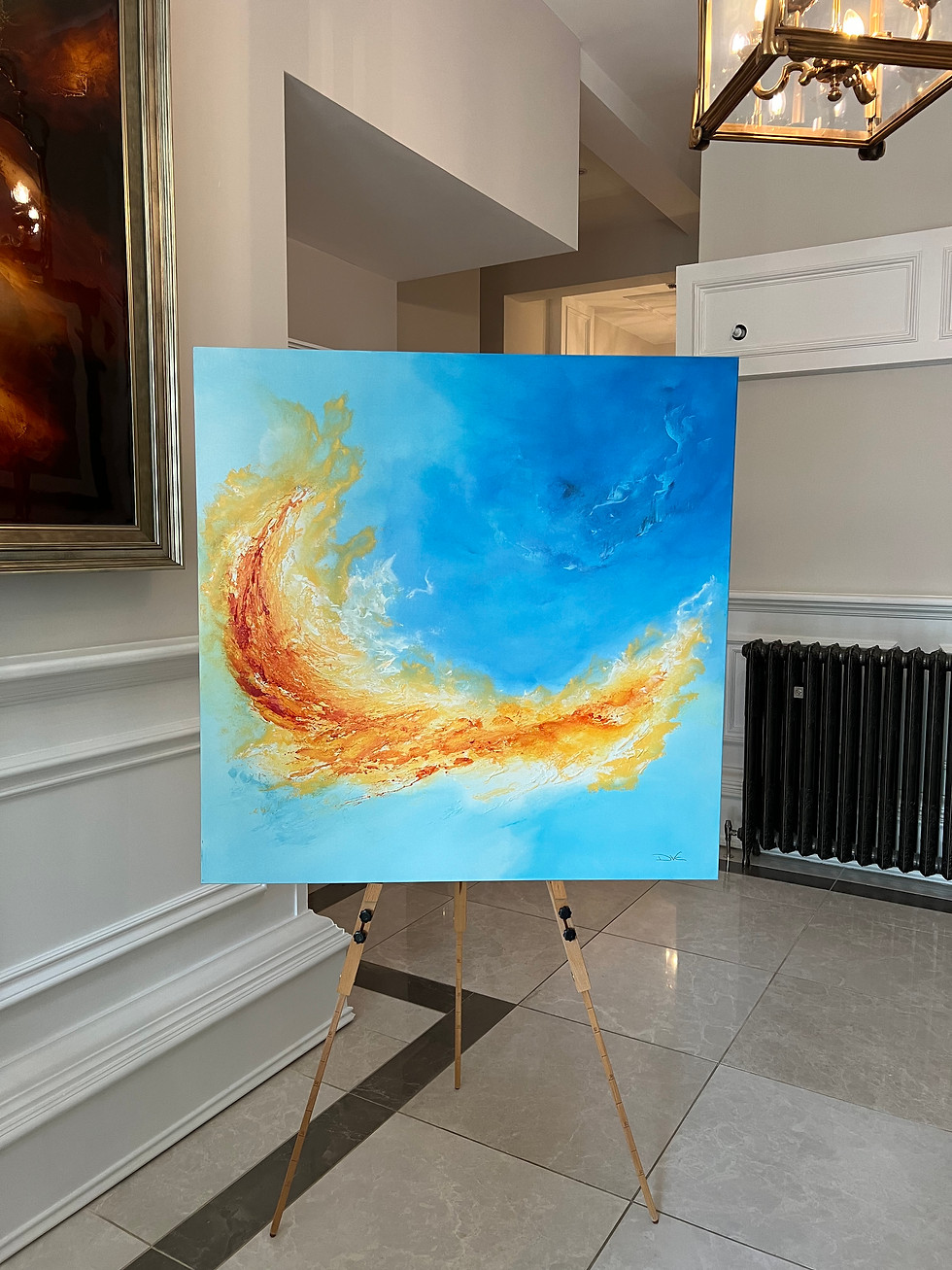 Thumbnail: Free The Soul By Freeing The Mind 100x100cm