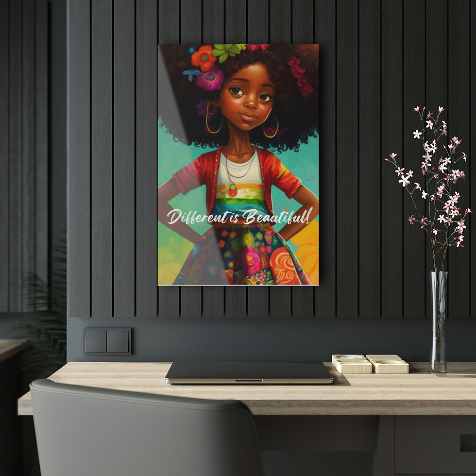 The Sydnee Collection: Different is Beautiful - Acrylic Prints