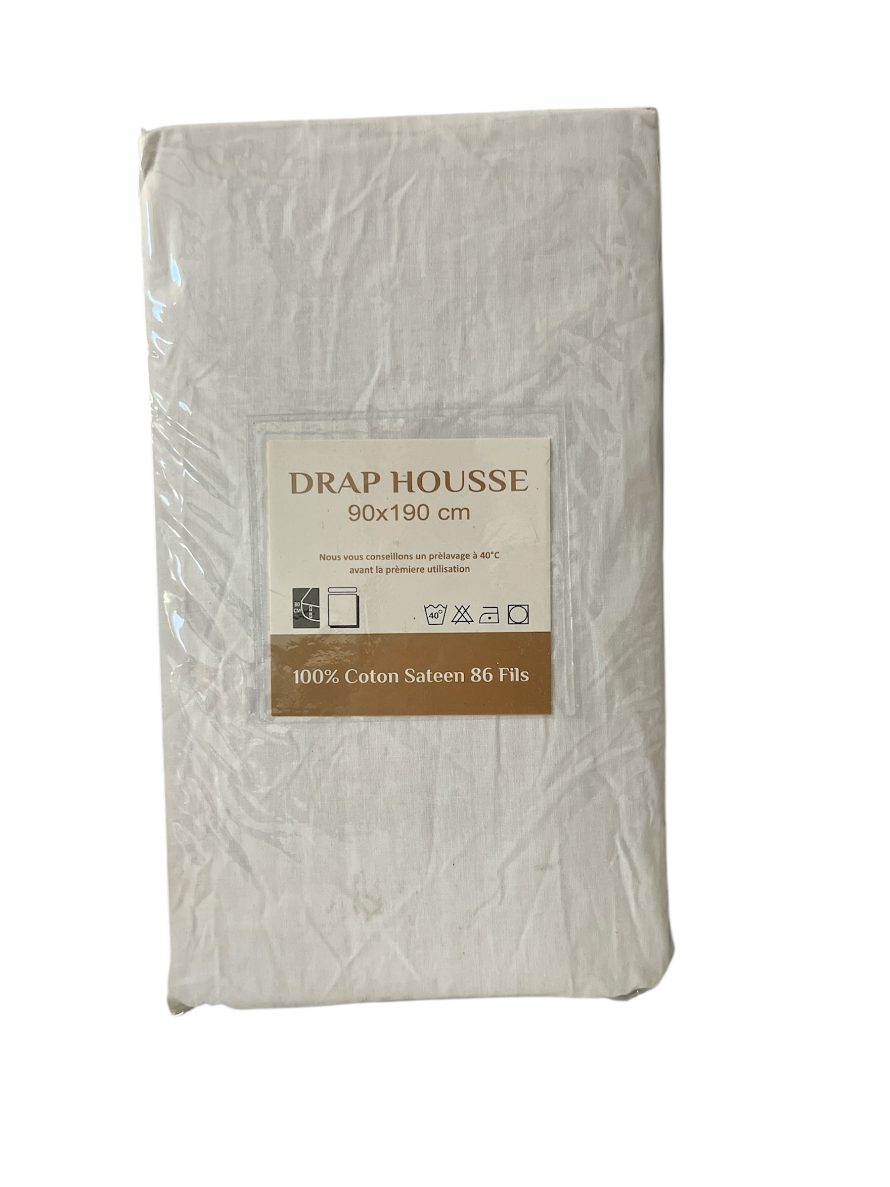 Drap housse 90x190