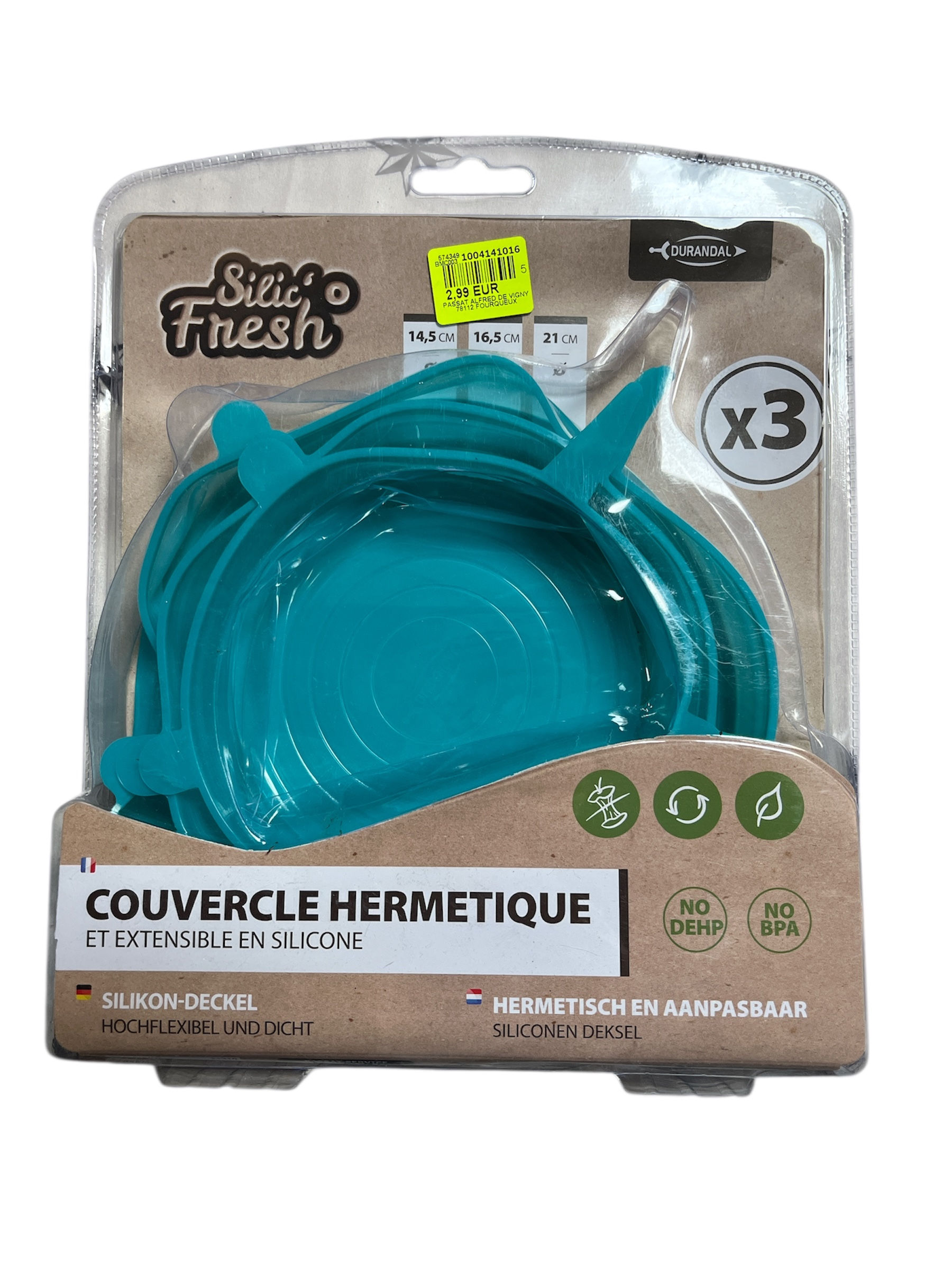 Couvercle Hermétique Silicone