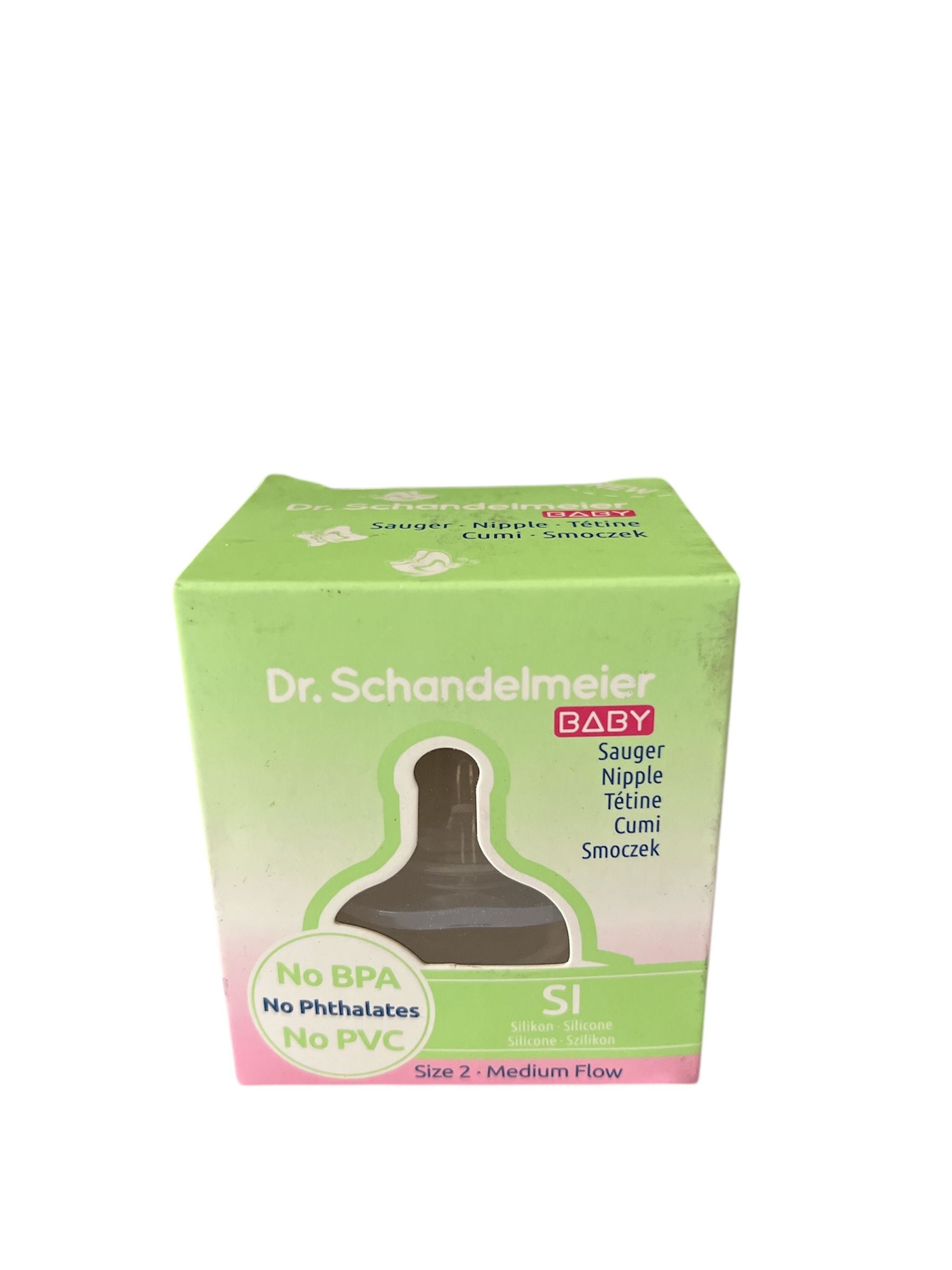 Tetine silicone size Médium Flow