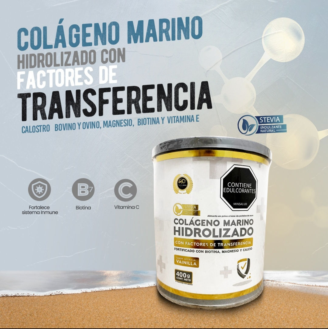 COLOGENO MARINO HIDROLIZADO Con factores de trasferencia