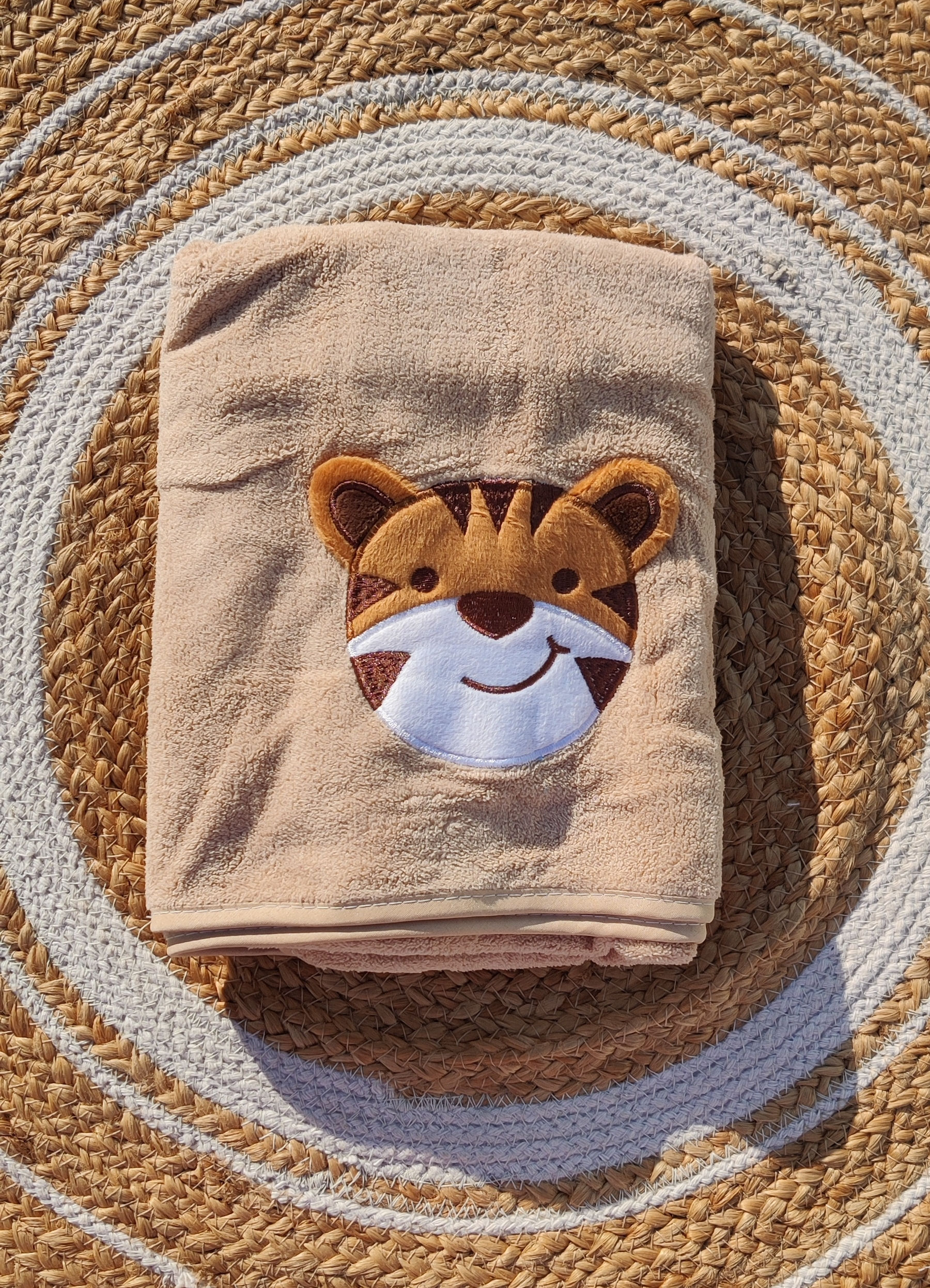 Microfiber Towels - Brown Tiger
