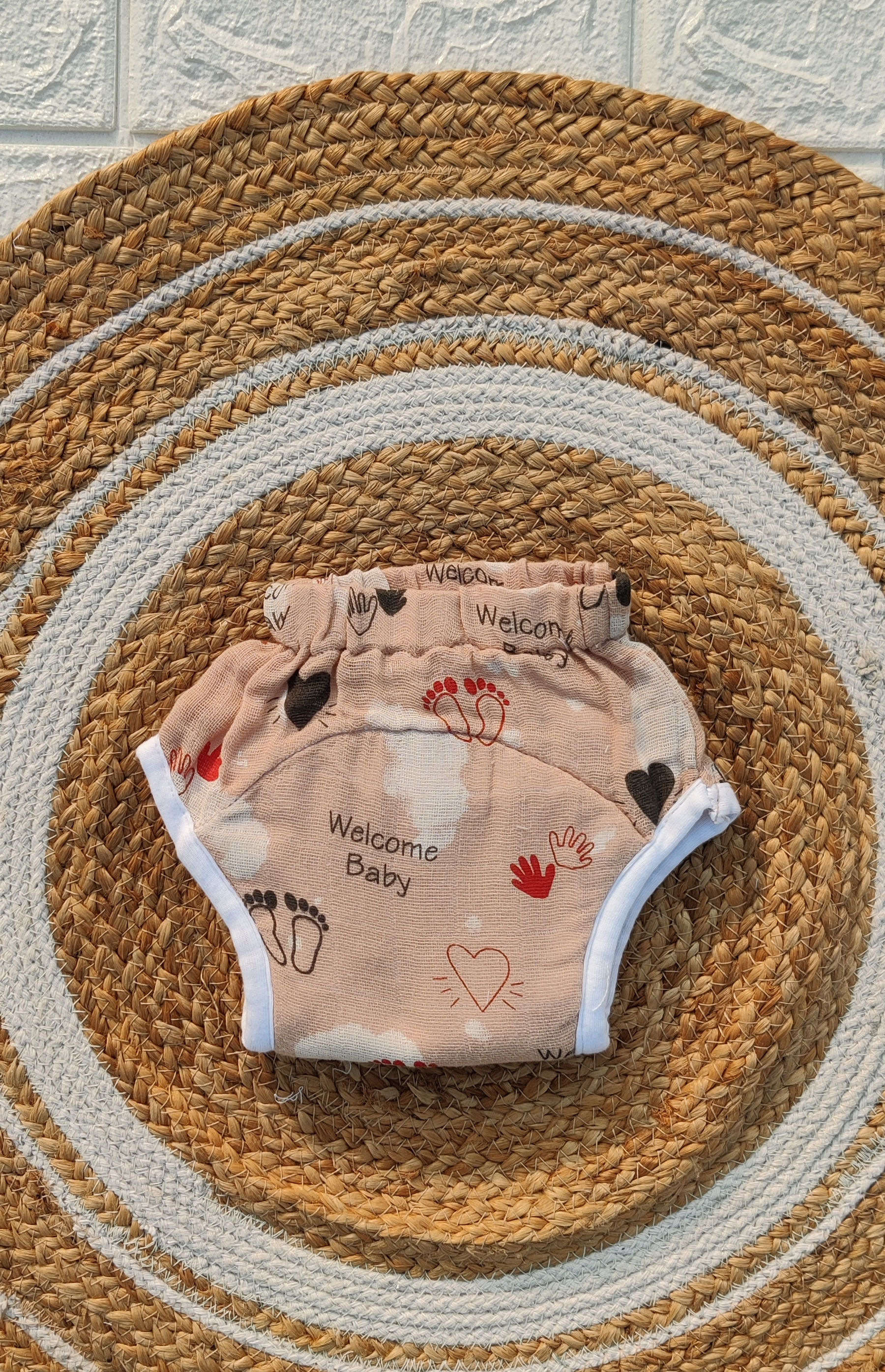 Muslin Padded Underwear - Brown