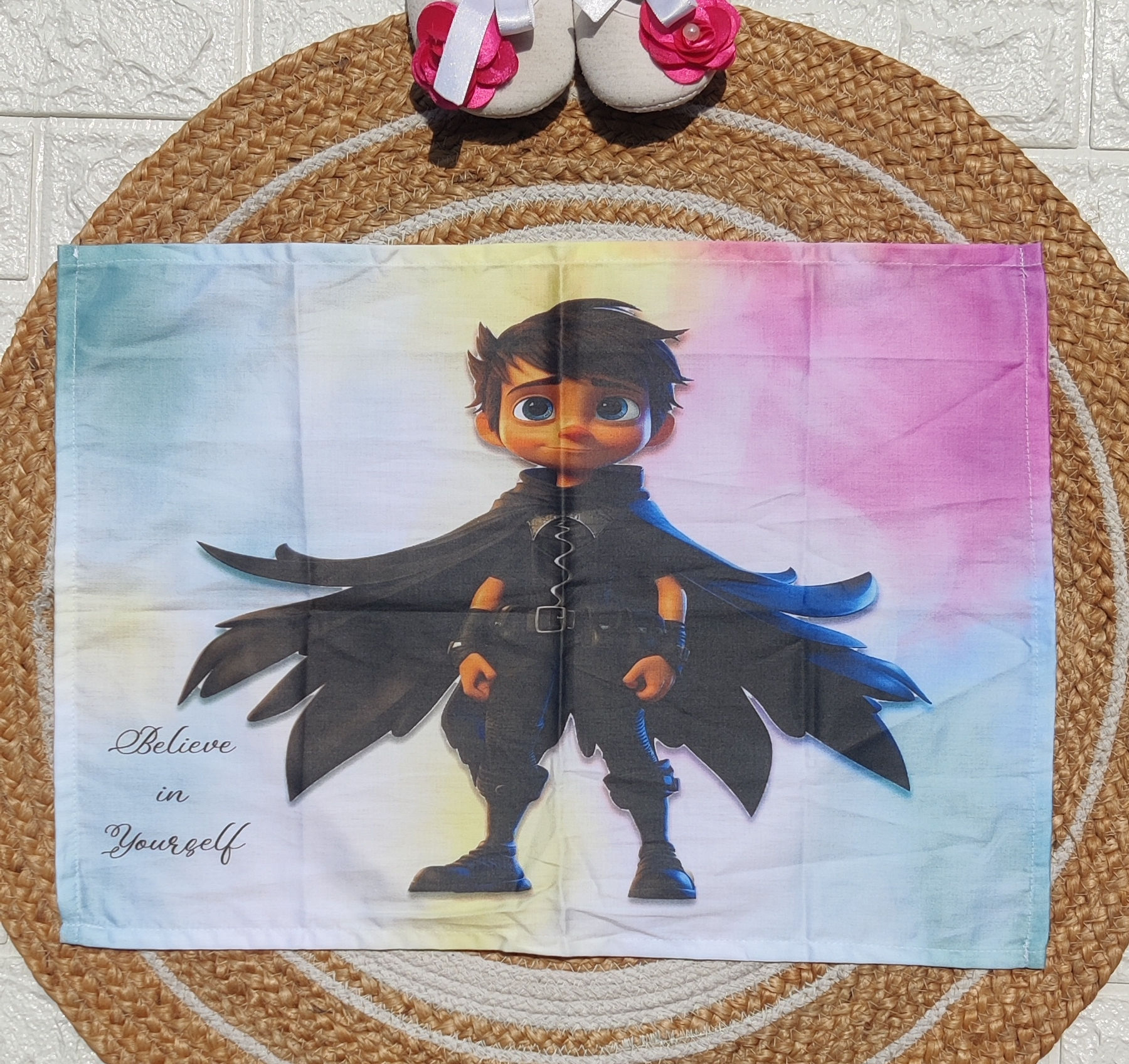 Premiun Cotton Kids Lunch Towels - Batman