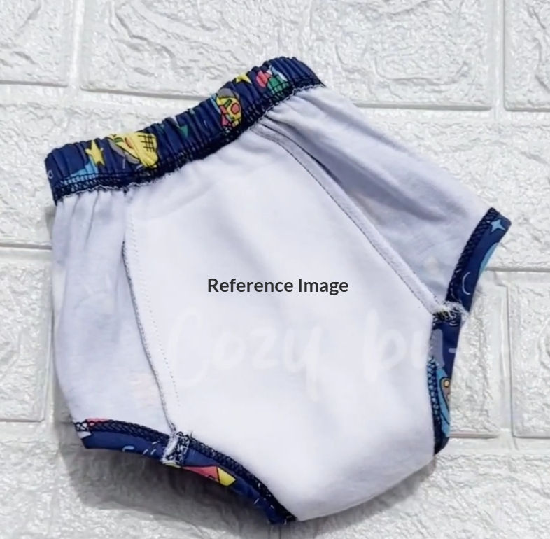 Thumbnail: Cotton Padded Underwear - Bus