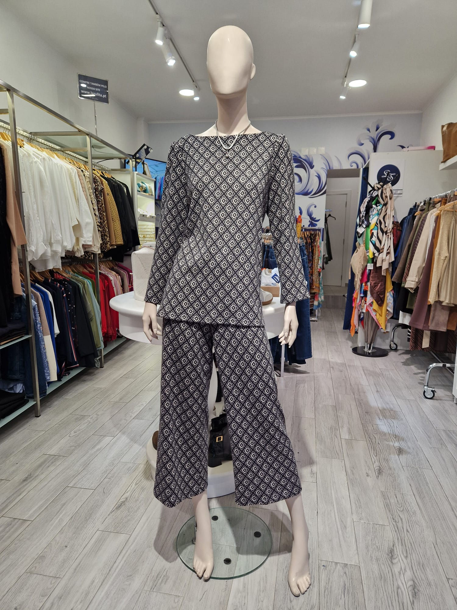 Túnica com padrão Ref. 2062440