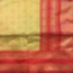 bandhani print sarees / yellow & red combination / pattu border with bandhani print saree