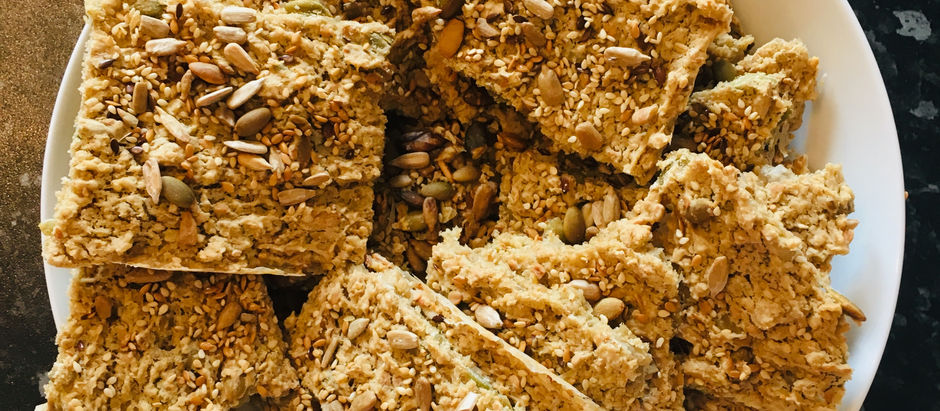 Seeded Oat Crackers