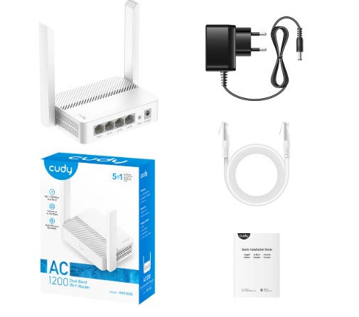Miniatura: Router Cudy WR1200E AC1200Mbps