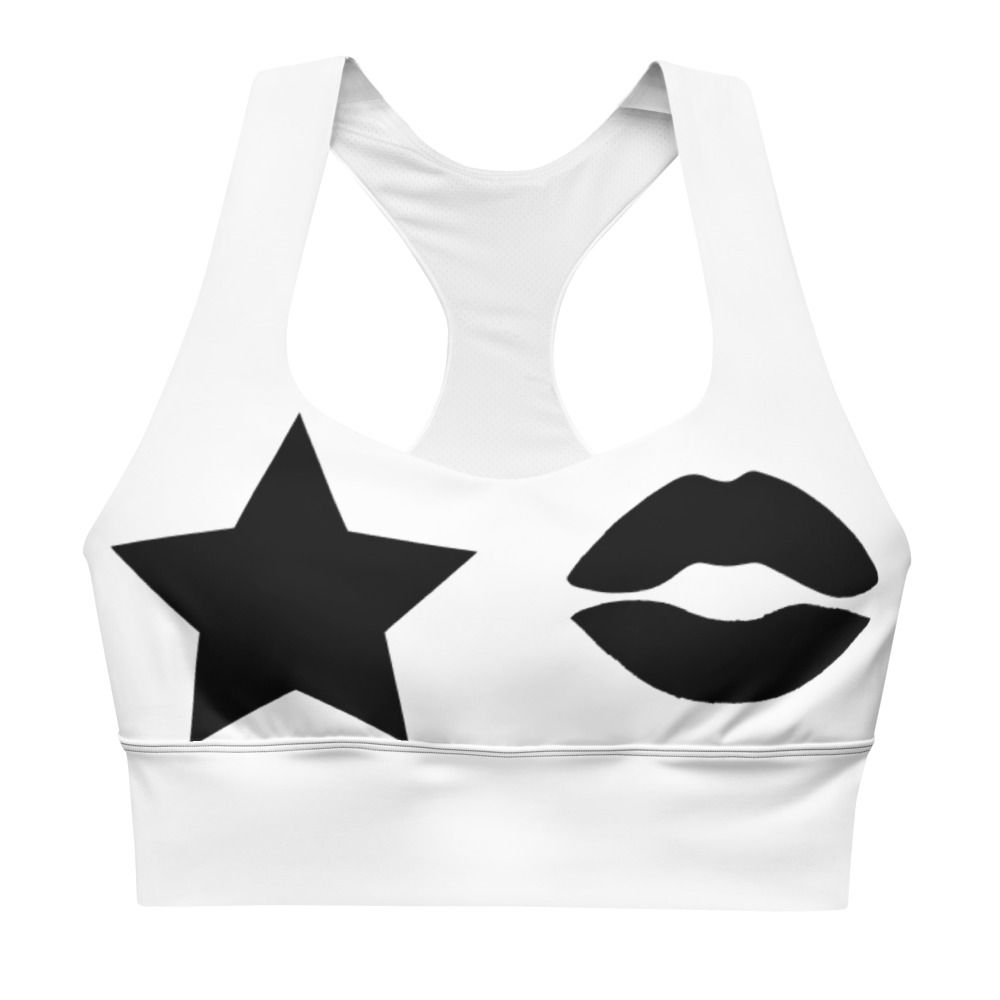 Longline sports bra