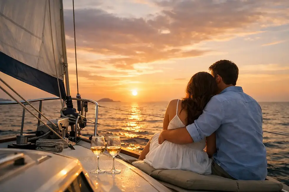 Why a Sunset Sail for Couples Works