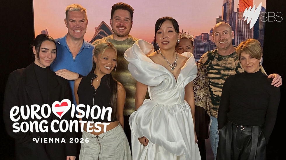 Who were Australia's jury for Eurovision 2026?