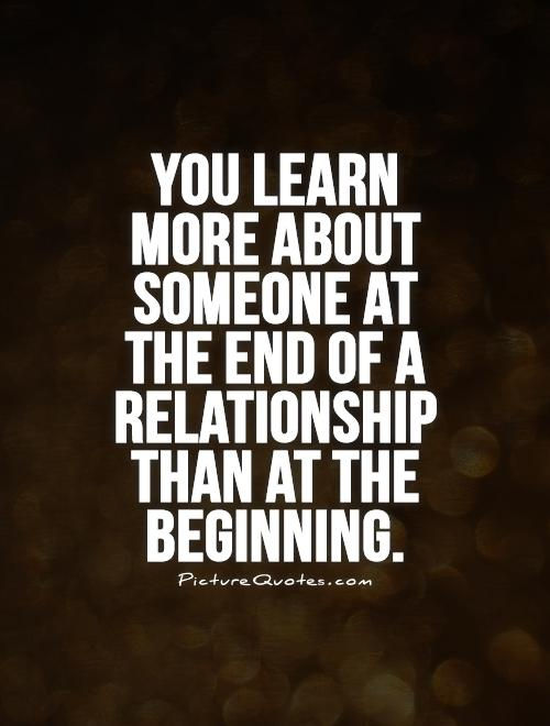 In the End