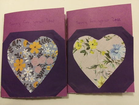 Sympathy cards for friends